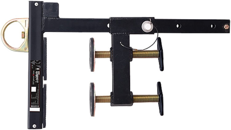 Urządzenie kotwiczące gzymsowe Irudek PRO6, zakres 60–360 mm, gumowe dyski