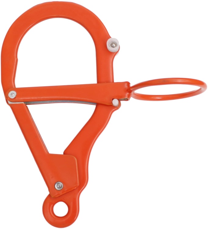 Hak automatyczny izolowany 30 kV Irudek PERT40 do tyczki teleskopowej, otwarcie 65 mm, EN 795 B