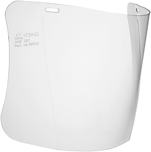 Osłona twarzy chemoodporna Irudek SAFE AC 20933, bezbarwny octan, 200 mm