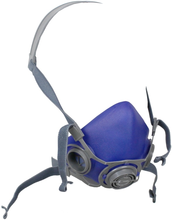 Półmaska wielokrotnego użytku z TPE Irudek IRU800, rozmiar S, EN 140