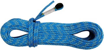 Lina półstatyczna Irudek BOA BLUE 30m 10,5mm z zatrzaśnikiem 25kN
