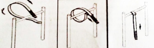 Taśma kotwicząca Irudek CTA01 z pierścieniami D-ring 1,2m - zdjęcie 2