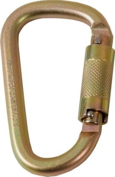 Karabińczyk stalowy automatyczny Irudek 982 Twist-Lock, prześwit 22 mm, 40 kN, EN 362 - zdjęcie 2
