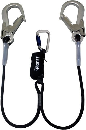 Podwójny amortyzator energii Irudek ARIMA Y 115HSA, 130 cm, 140 kg, EN 355, EN 362