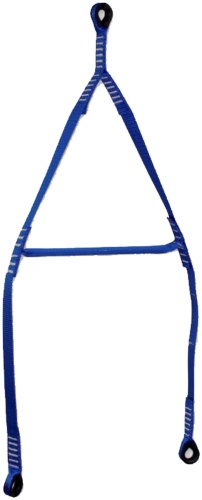 Taśma ewakuacyjna z 3 pętlami Irudek BOOMER, 90 cm, EN 354, EN 358