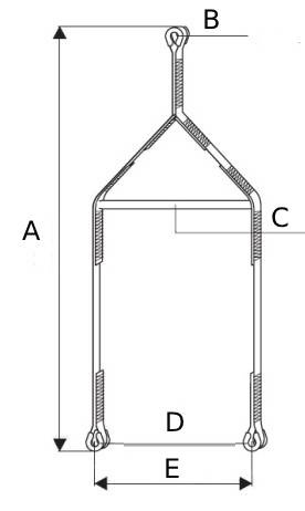 Taśma ewakuacyjna z 3 pętlami Irudek BOOMER, 90 cm, EN 354, EN 358 - zdjęcie 2