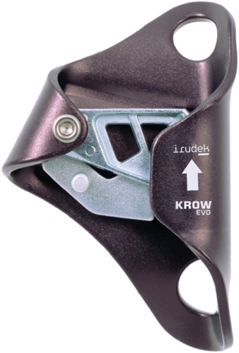Przyrząd zaciskowy brzuszny bloker Irudek KROW EVO do liny 9–13 mm, EN 567, EN 12841-B