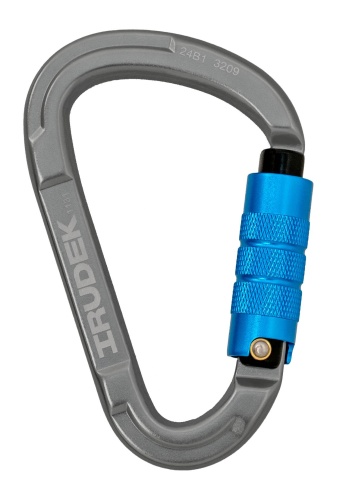 Karabińczyk aluminiowy automatyczny Irudek 1131, zamek Twist-Lock, prześwit 22 mm, 22 kN, EN 362