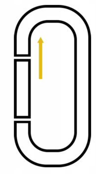 Karabińczyk aluminiowy automatyczny Irudek 990 Tri-Lock - zdjęcie 2