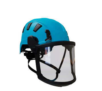 Osłona twarzy bezbarwna poliwęglanowa Irudek OREKA II MIRA CLEAR do kasku Oreka II, EN 16321-1 - zdjęcie 2