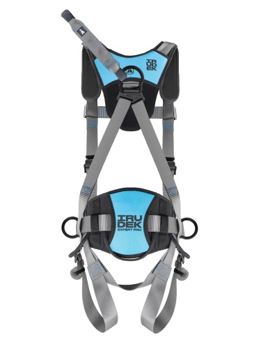 Szelki bezpieczeństwa Irudek EXPERT 2, pas 3D EXO, 140 kg, EN 361, EN 358 - zdjęcie 2