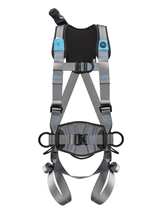 Szelki bezpieczeństwa Irudek EXPERT 2 PRO, pas 3D EXO, klamry K-EASY, 140 kg, EN 361, EN 358 - zdjęcie 3