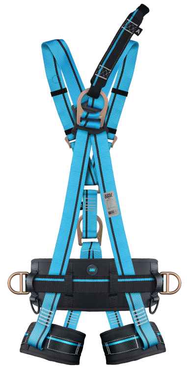 Szelki bezpieczeństwa Irudek LIGHT PLUS 11, 140 kg, EN 361, EN 358, EN 813