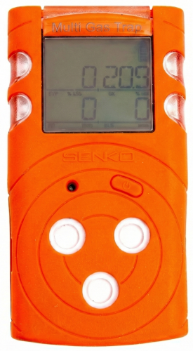 Przenośny detektor wielogazowy 4-gazowy Senko Irudek MGT-P (O2, CO, H2S, LEL), ATEX