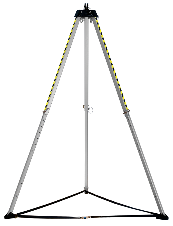 Trójnóg asekuracyjny aluminiowy Irudek TRIP 1 500kg ATEX