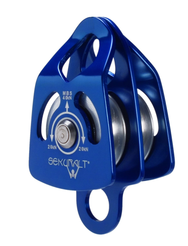 Bloczek podwójny Irudek PRO64 BUS Prussik 40–50 kN EN 12278