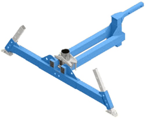 Baza kotwicząca HITCH BASE do haka pojazdu Davit, 29,5 kg