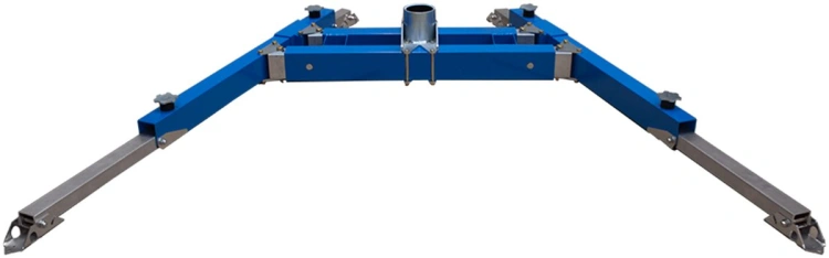 DAVIT Baza H – aluminiowa baza systemu wysięgnikowego, EN 795