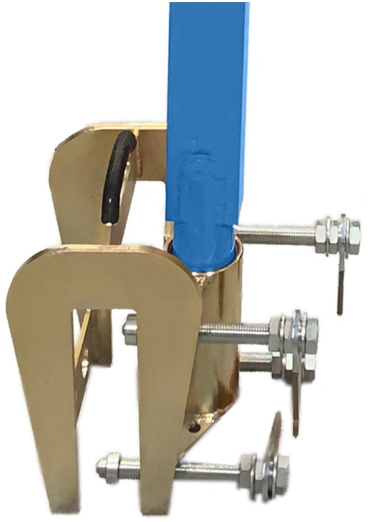 FIXED BARREL BASE 127 mm – stała baza pionowa montażowa do systemów DAVIT i ANALOG