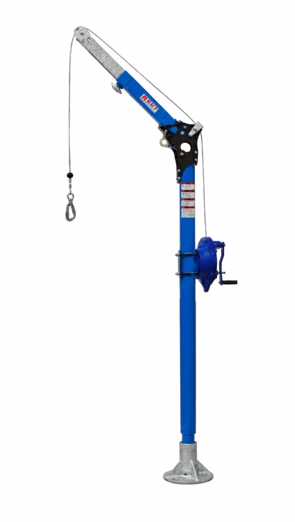 DAVIT BASE FLOOR + KOALA R15 – system kotwiczący z urządzeniem samohamownym i ratowniczym