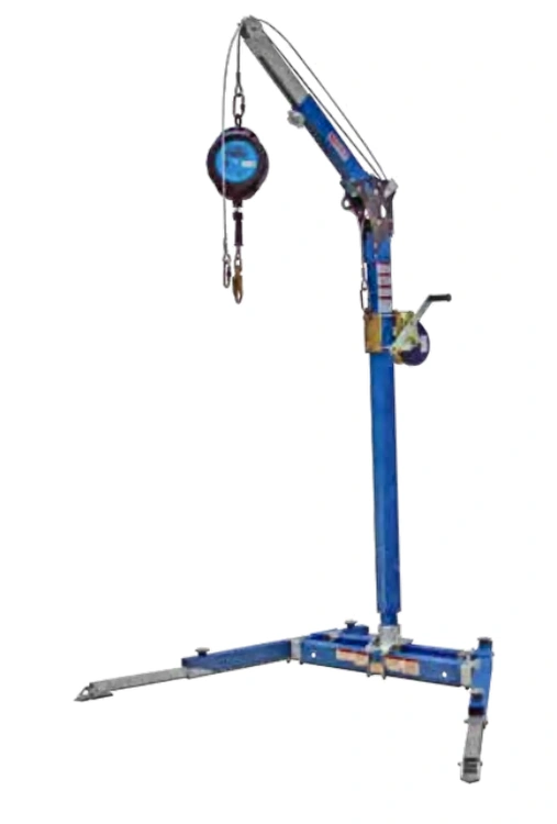 Zestaw KIT DAVIT BASE H + TRN1 – mobilny system kotwiczący z wciągarką