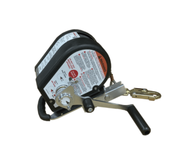 WINCH DAVIT/SIDE ENTRY STEEL 30 m – ręczna wciągarka ratownicza, stalowa lina