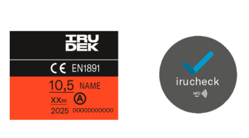 Zestaw oznaczeń MARKING KIT MAMBA do liny Irudek MAMBA – ewidencja i identyfikowalność 10 szt.