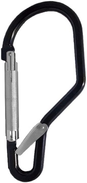Karabińczyk aluminiowy hakowy Irudek 974 OPEN 60mm 20kN