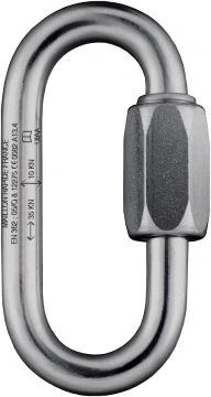 Karabinek IRUDEK OVAL LINK INOX