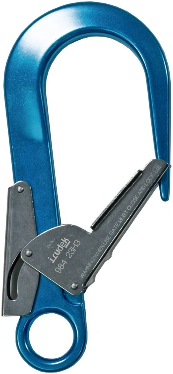 Karabińczyk Aluminiowy Hakowy Automatyczny Irudek 984 (60mm, 25kN)