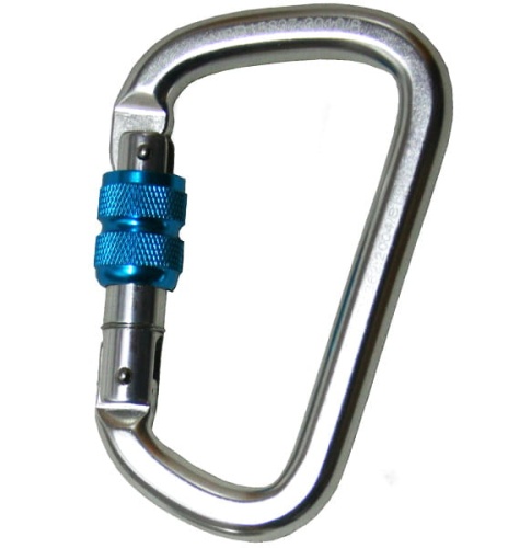 Karabińczyk aluminiowy zakręcany Irudek SILVERLIGHT 1135 - zdjęcie 2