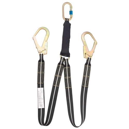 Podwójny amortyzator energii trudnopalny Irudek FR5, Kevlar, do 371°C, 1,8 m, EN 355, EN 362 - zdjęcie 2