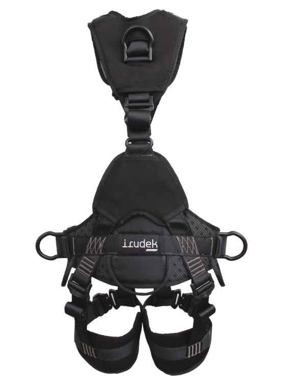 Szelki bezpieczeństwa Irudek GRAVITY PLUS 1, pas Irupad Holetech - zdjęcie 2