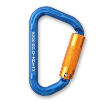 Karabińczyk aluminiowy automatyczny Irudek BLIND BLUE 992 - zdjęcie 2