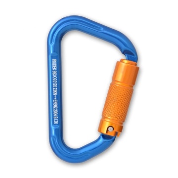 Karabińczyk aluminiowy automatyczny Irudek BLIND BLUE 993 - zdjęcie 2