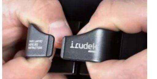 Uchwyt sprzętowy na haki Irudek ELDU do szelek - zdjęcie 3