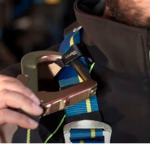 Uchwyt sprzętowy na haki Irudek ELDU do szelek - zdjęcie 5