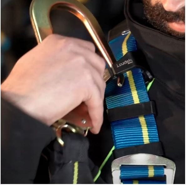 Uchwyt sprzętowy na haki Irudek ELDU do szelek - zdjęcie 6