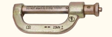 Karabińczyk podwójny Irudek Twinconnect 2, prześwit 16 mm, 23 kN, EN 362
