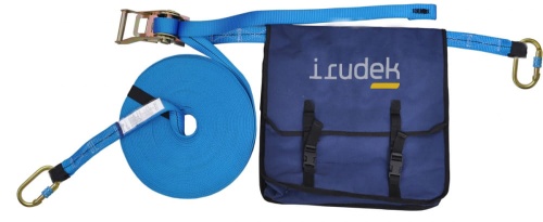 Linia życia taśmowa pozioma Irudek X2 dla 2 osób EN 795 B