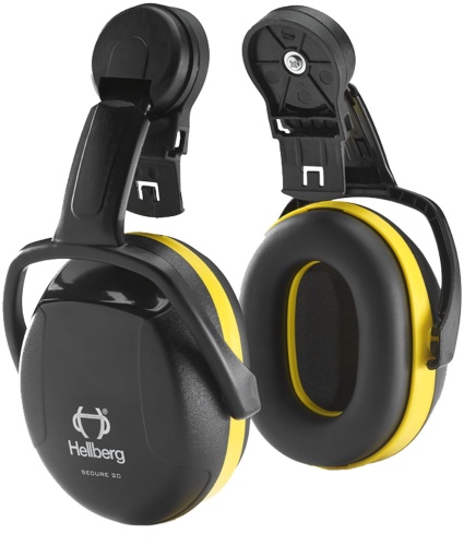 Nauszniki dohełmowe Irudek IRU SECURE 2C SNR 29 30mm