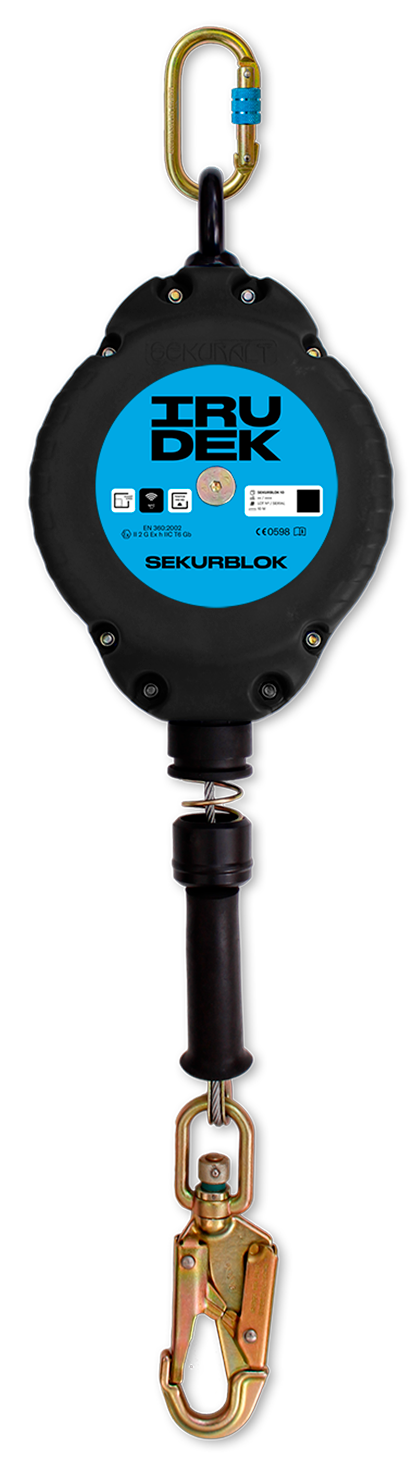 Urządzenie samohamowne Irudek SEKURBLOK 10M 140kg ATEX